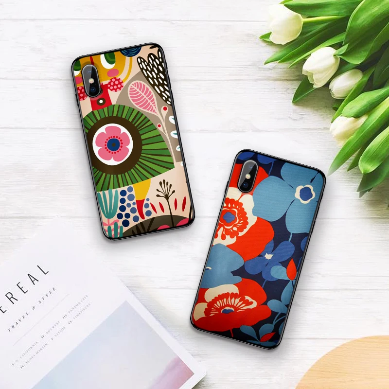 3D цветок лист для Xiaomi mi 6X X 2S 3 F1 9 CC9E CC9 9T A3 PRO 8 A2 LITE SE чехол | Мобильные телефоны и