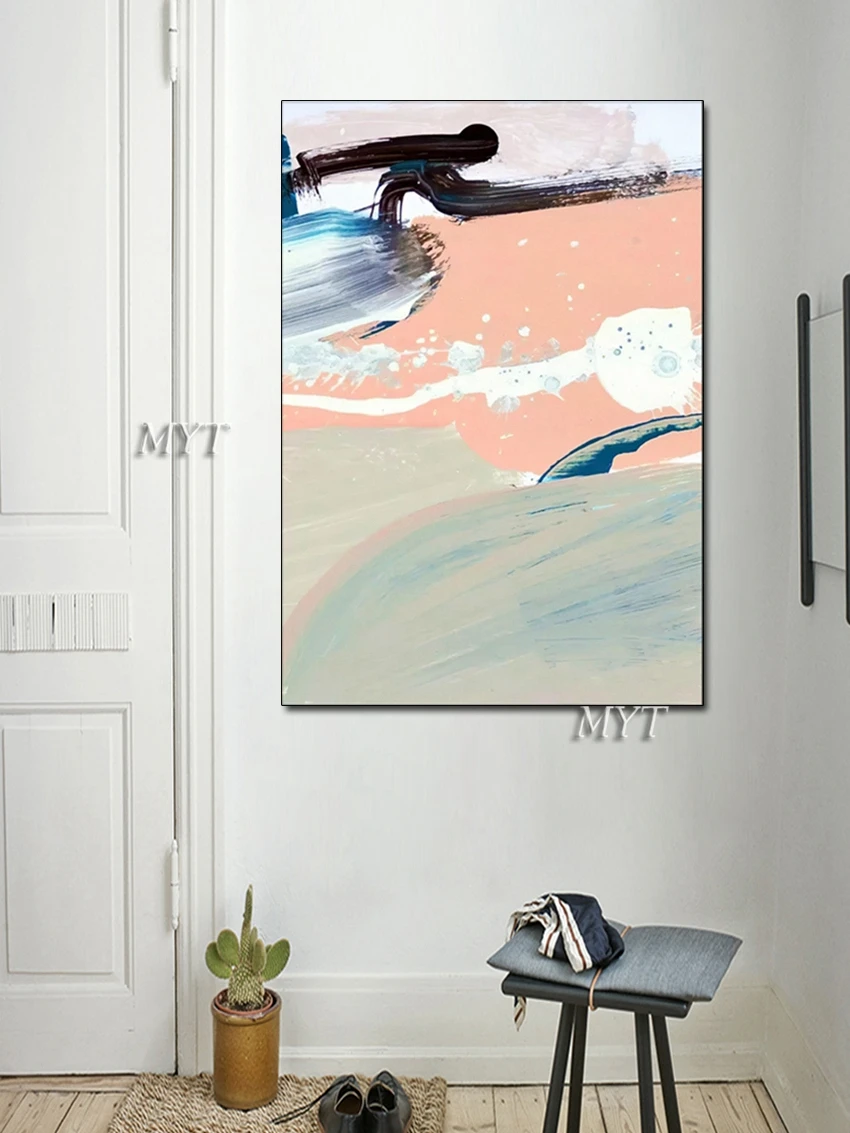 

WALL ART CANVA POSTER Art Hand-painted abstract painting oil painting on canvas
