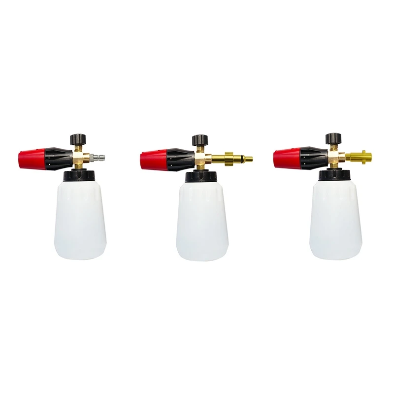 

Pressure Washer Snow Foam Lance Nozzle Adjustable Foam Cannon Generator Car Clean Soap Foam Wash for Karcher Interskol