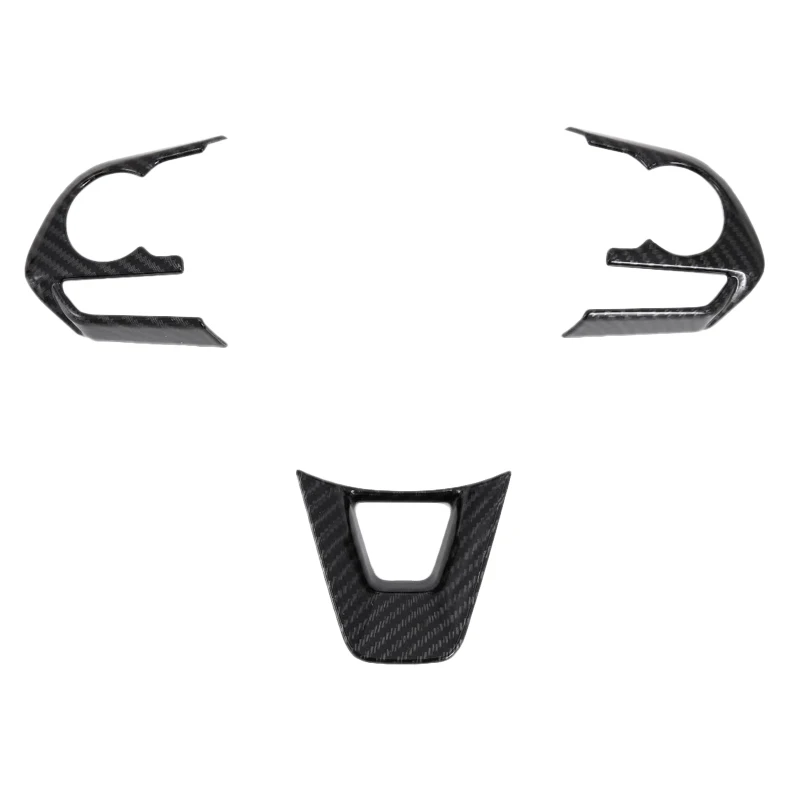 Для Toyota Rav4 Rav 4 2019 2020 углеродное волокно Автомобильное рулевое колесо защитный