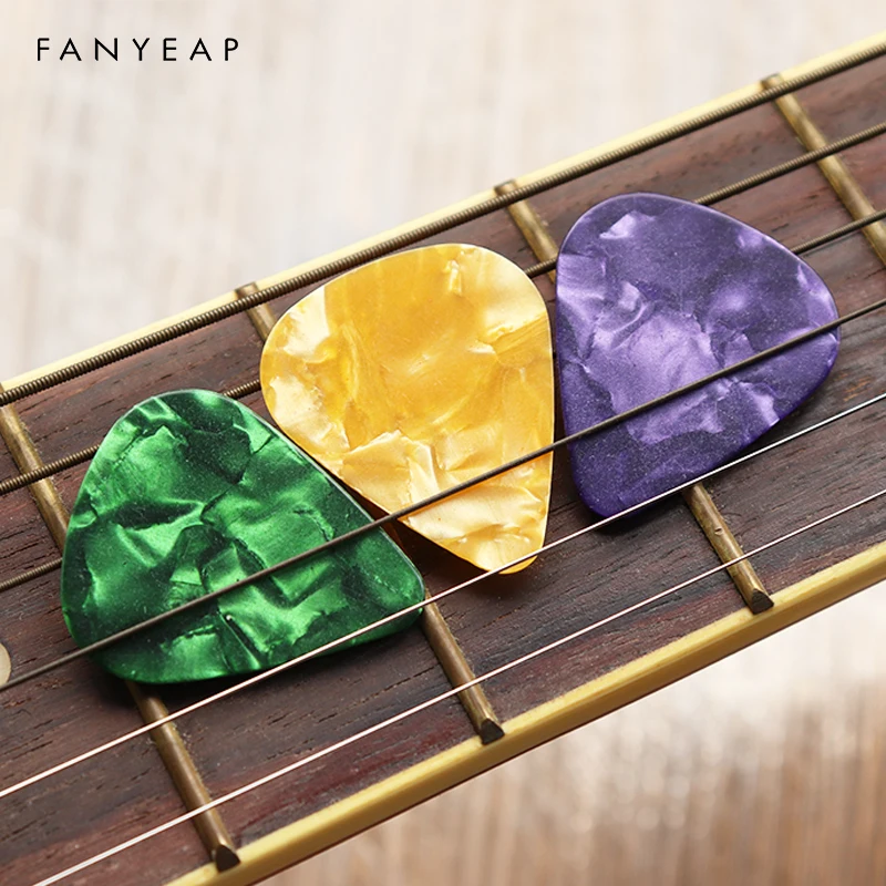 elektrische gitarre pick akustische musik picks plektrum 046mm071mm096mm dicke gitarre zubehör free global shipping