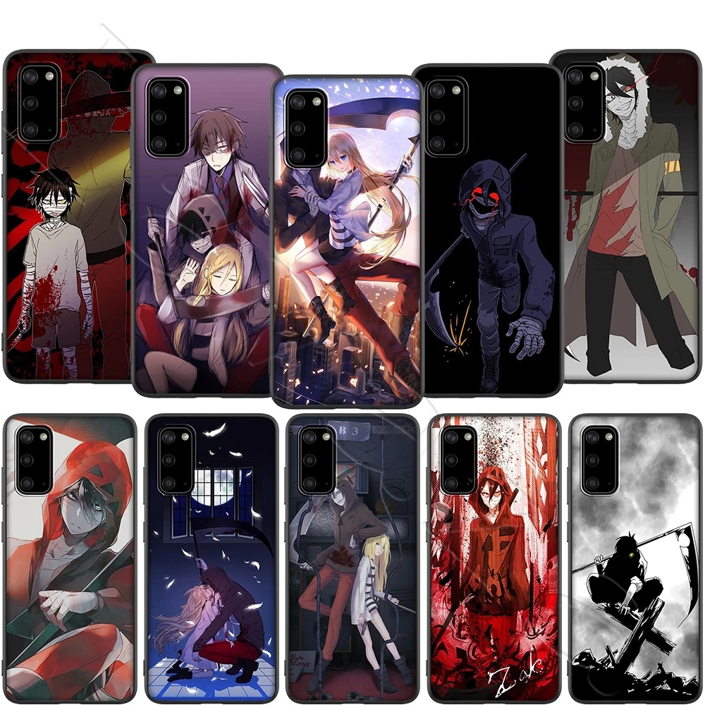Чехол с изображением аниме ангела смерти для Samsung Note 10 S6 S7 S8 S9 S10 S10e S20 ultra A71 A51 A81 A91 M10