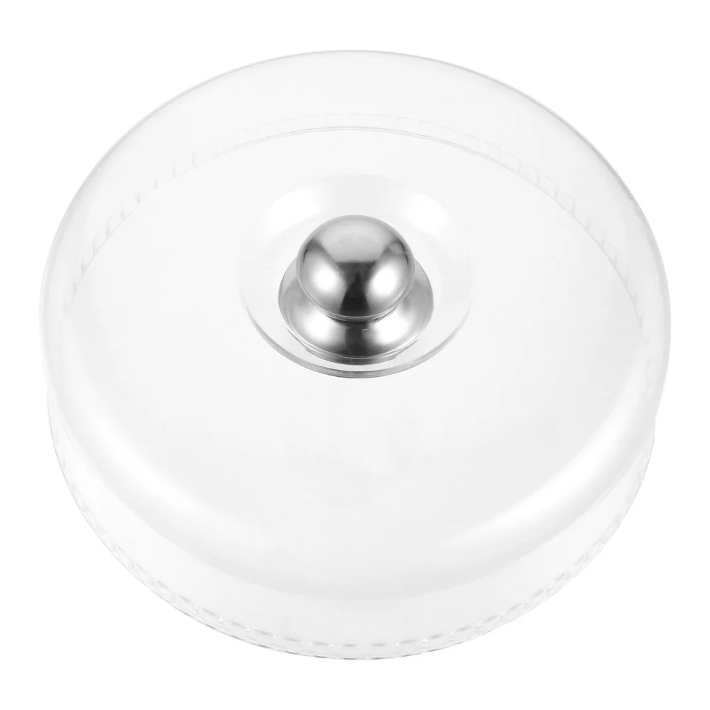 Крышка для торта прозрачная крышка десерта подставка пылезащитная пекарни 1