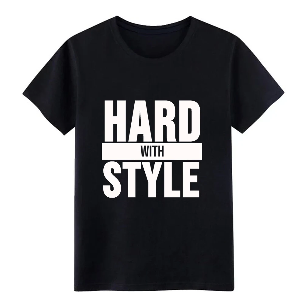 Hardstyle рейв beat танец подарок футболка для мужчин дизайн футболки с короткими