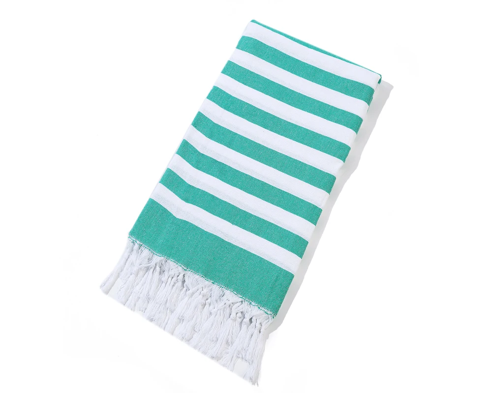 

Striped Cotton Turkish Bath Towel with Tassels Spa Sauna Hammam Yoga Gym Hamam Towel Fouta Peshtemal Pestemal Blanket 100x180cm