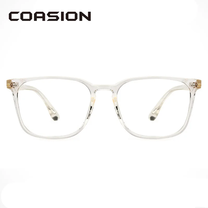 Очки COASION TR90 гибкие с блокировкой светильник для мужчин и женщин ретро квадратная