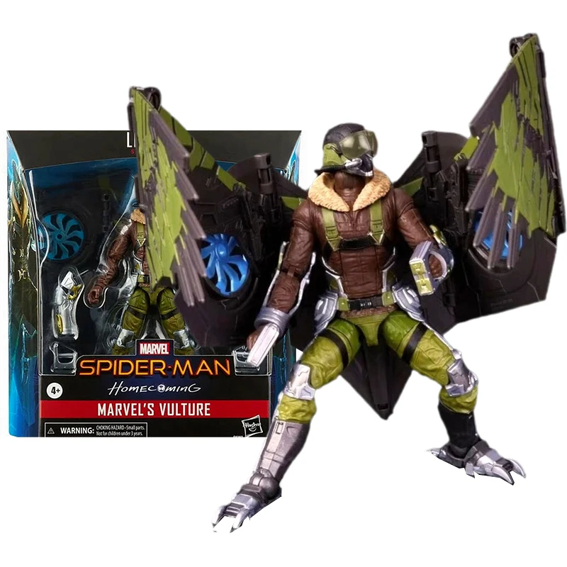 

Hasbro Genuine Marvel Legends Anime Figure Spider-Man Vulture Collection Model Decoration Anime Action Figure Toys for Children