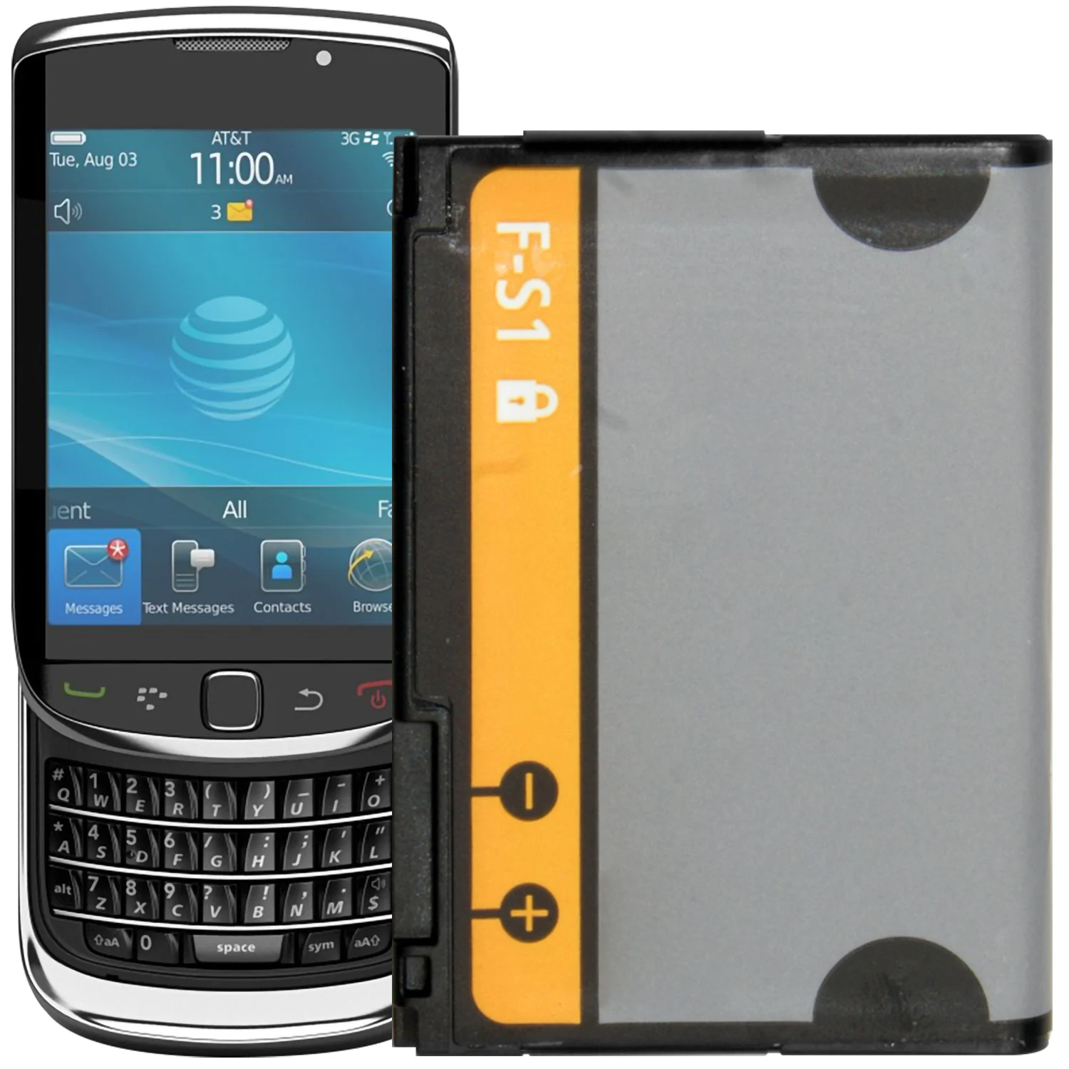 

F-S1 Battery For BlackBerry Torch 9800 Battery Replacement Repair Part