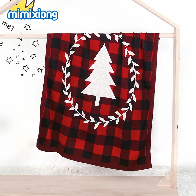 

Ins New BornBaby Cartoon Cotton Knitt Blanket Spring And Autumn Blanket Blanket Photo Baby Babies Muslin Cover Blanket Carpet