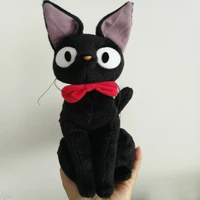 30cm high 160g kikis delivery service peluche brinquedos black cat stuffed pp cotton soft plush doll kid toy