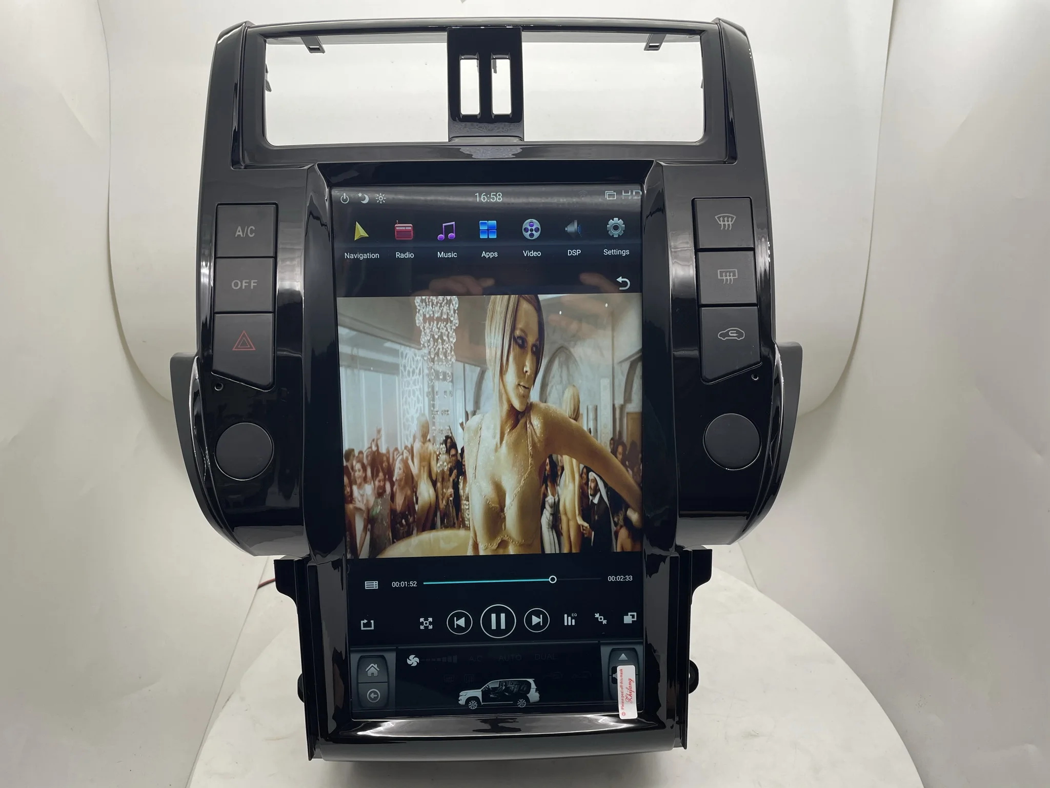 13 6 ''tesla style Android 9 0 автомобильный DVD плеер для Toyota Land Cruiser Prado 150 2010 2013 поддержка