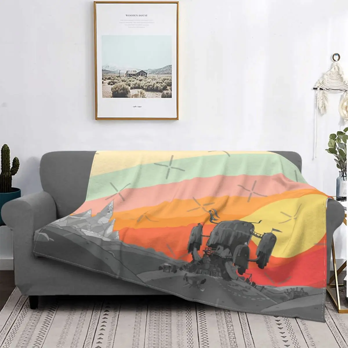 

Land Of Ooo-Manta de tiempo de aventura, para cama colcha, alfombra a cuadros, colcha 135, manta double a cuadros en el sofah