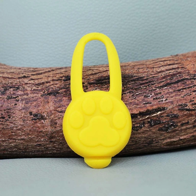 

H051 Anti-Lost LED Light Dog Collar Luminous Pendant Silicone Spotlight Flashing