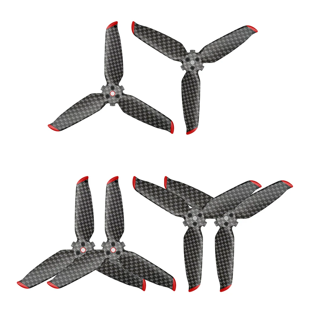 

RC Lightweight 5328S Carbon Fiber Propeller Props for DJI FPV Replacements