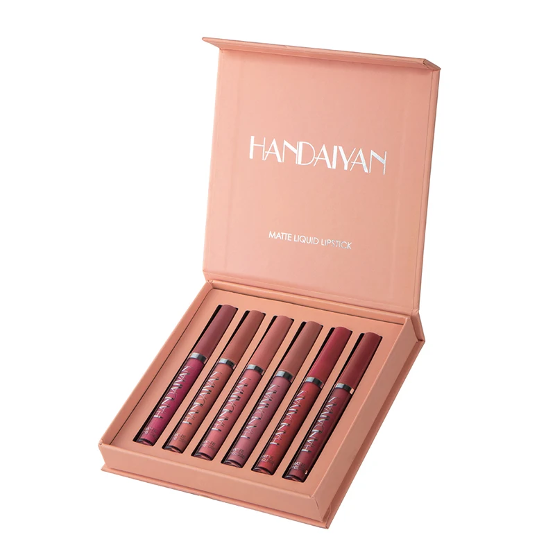 

Fashion Lip Gloss Set Lipstick Set Liquid Lipstick Matte Lip Gloss Long Lasting Waterproof Moisturizing Professional Lip Makeup