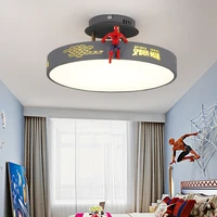 cartoon led superhero ceiling lamp childrens room boy bedroom lamp creative american modern simple lamp