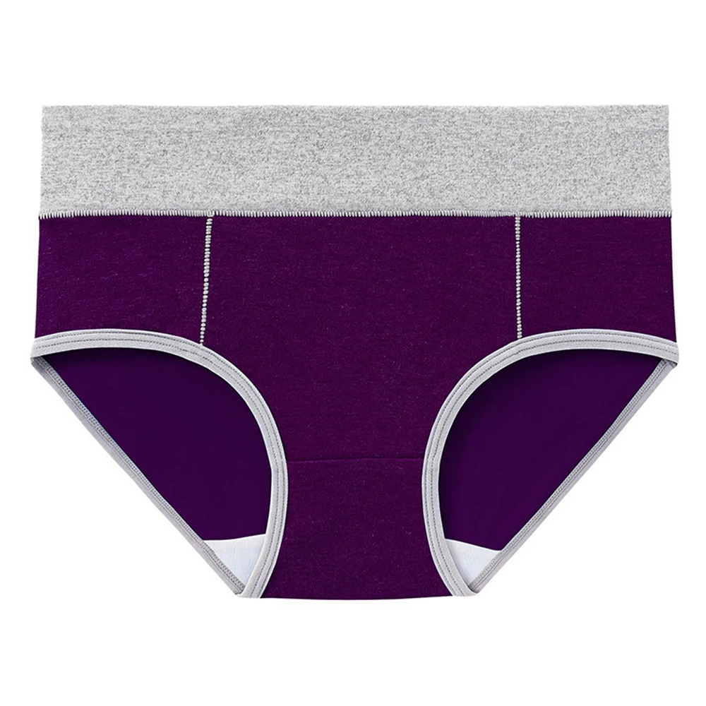 Women's Underwear Comfortable Panties Soft Lingerie Breathable Briefs Female Hight-Waist Stretch Intimates | Женская одежда