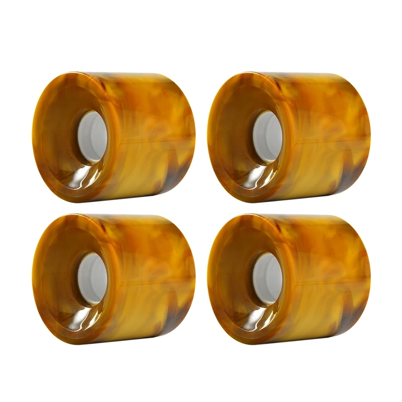 

4Pcs 78A Skateboard Wheels 60X51Mm Longboard Roller Skate Wheels