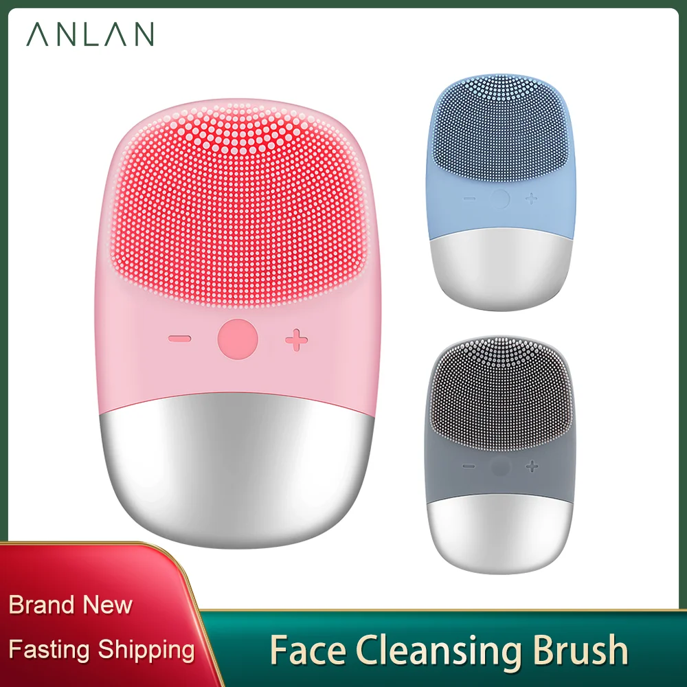 ANLAN щетка для очищения лица электрическое очищающее средство глубокое очищение
