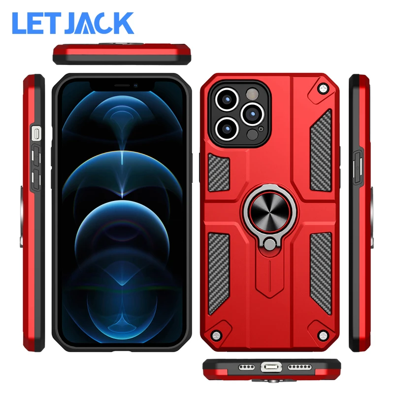 

Shockproof Magnet Stand Phone Cover For iPhone 12 13 Pro Max Mini SE 2020 11 Pro X XR XS Max 8 7 6S Plus Case With Ring Holder