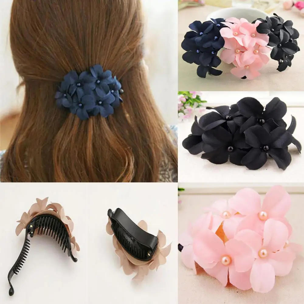 Новый модный стиль шикарные классические женские заколки для волос ручной