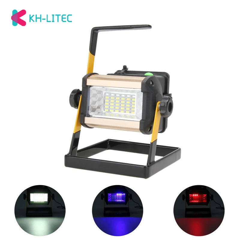 Перезаряжаемый 50 Вт 36 светодиодный Светодиодный светильник для поиска