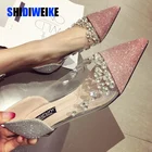 Женские туфли на плоской подошве, с острым носком, модные брендовые повседневные туфли на низком каблуке, Балетки без застежки, женские лоферы AB230