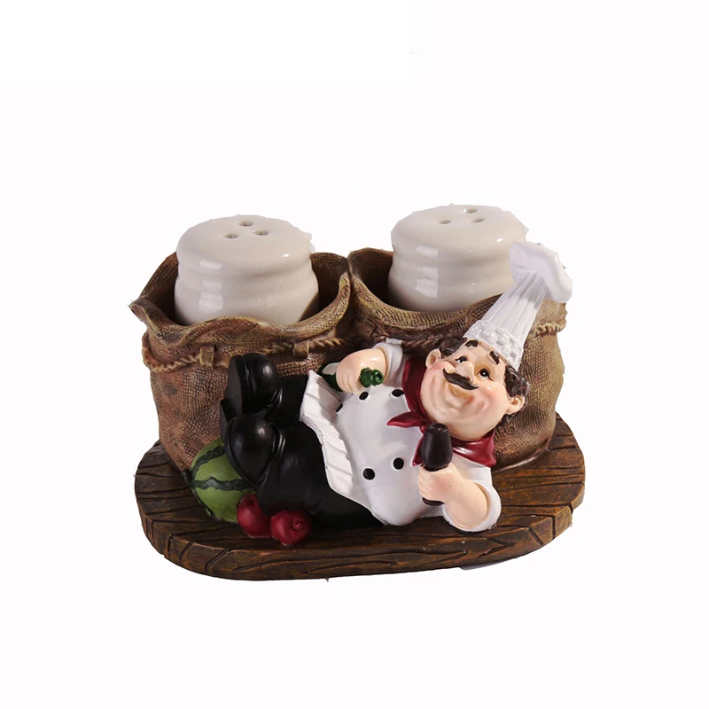 Современный миниатюрный шеф повар для ресторана простые бытовые украшения кухни