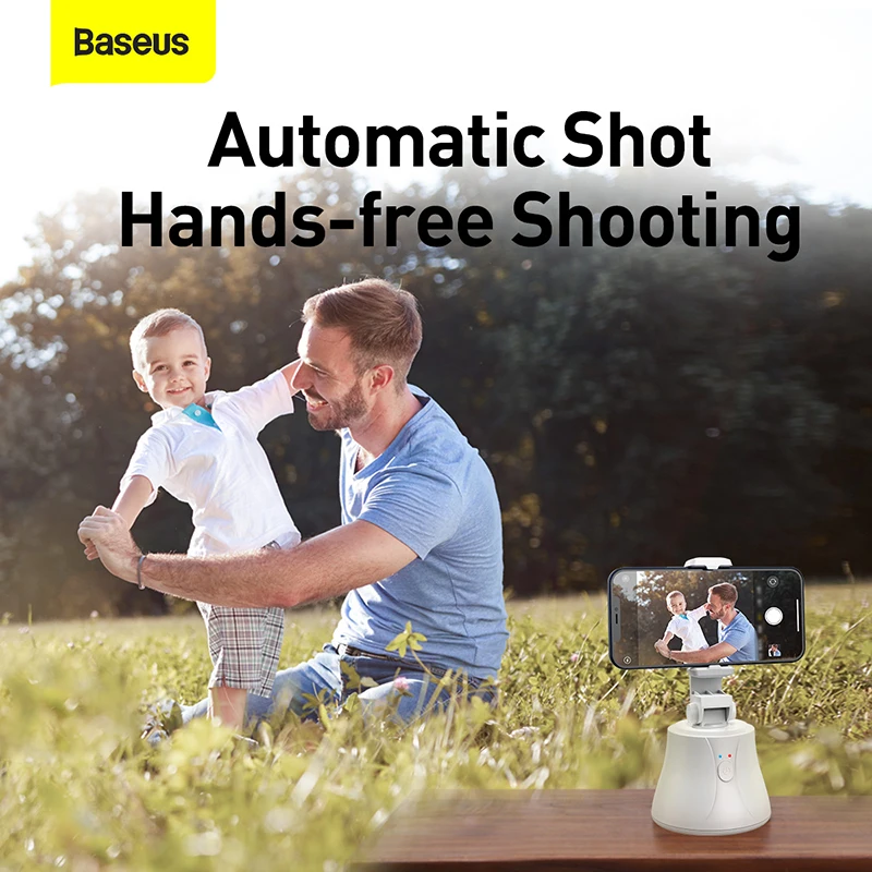 

Baseus Smartphone Gimbal Stabilizer Handheld Smart Shooting 360Rotation Face Tracking Selfie Stick Bluetooth For iPhone Xiaomi