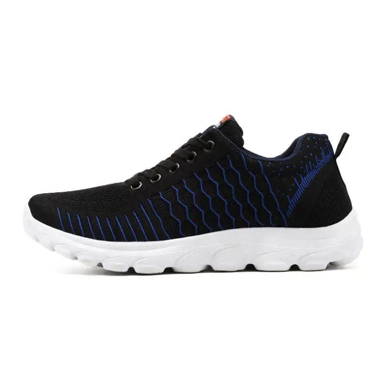 

New men's shoes mesh breathable and comfortable sneakers fashion lace style non-slip wear soft bottom net shoes men