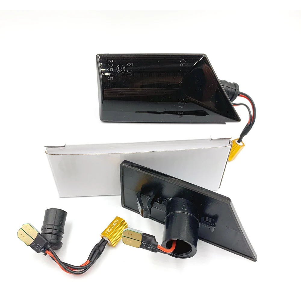 2 шт. 12 В светильник с сигналом поворота Динамический светодиодный боковой маркер