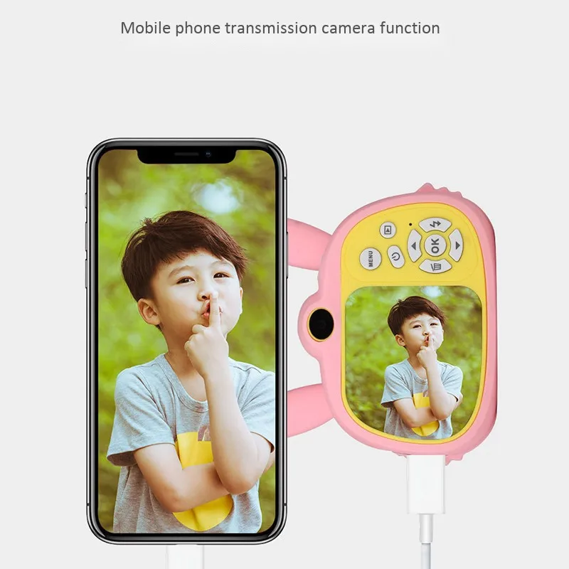 

Inch Game for Mini Video Camera Sn 2000W Camera Children Photo 2 Study Digital Display Kid Children Camera HD HD 2000W Digital V