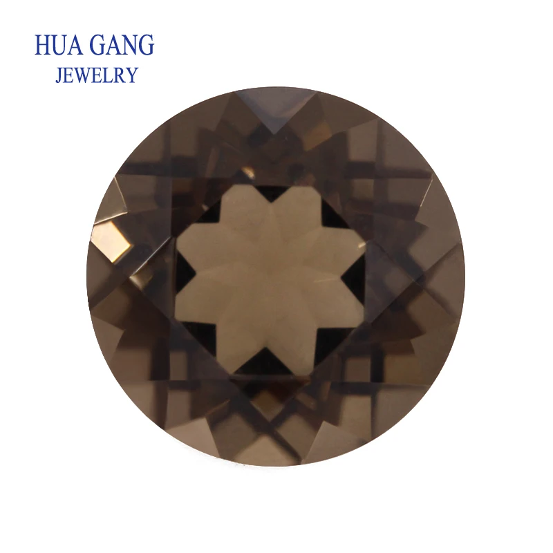 

1.0~3mm 100PCS/Lot Tea-Coloured Citrine Smoky Quartz Dark Color Natural Loose Gemstone Round Shape For DIY Jewelry Making