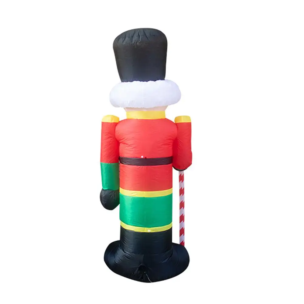 Надувная Фигурка Санта Клауса солдата носветильник садовые игрушки