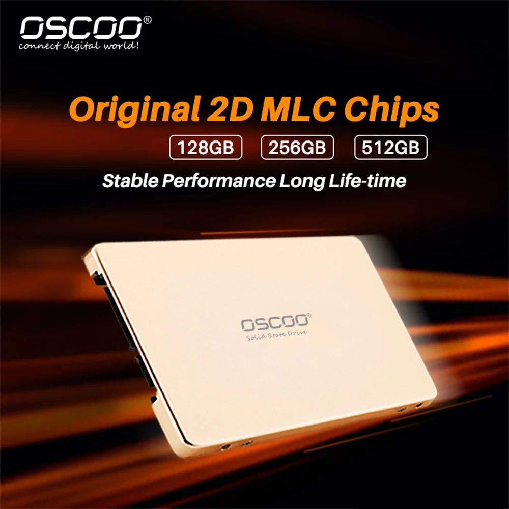 

OSCOO флэш-накопитель MLC 2246XT 2,5 дюйма SATA3 SSD 512 ГБ 256 ГБ 128 ГБ Внутренние твердотельные диски жесткий диск для ноутбука