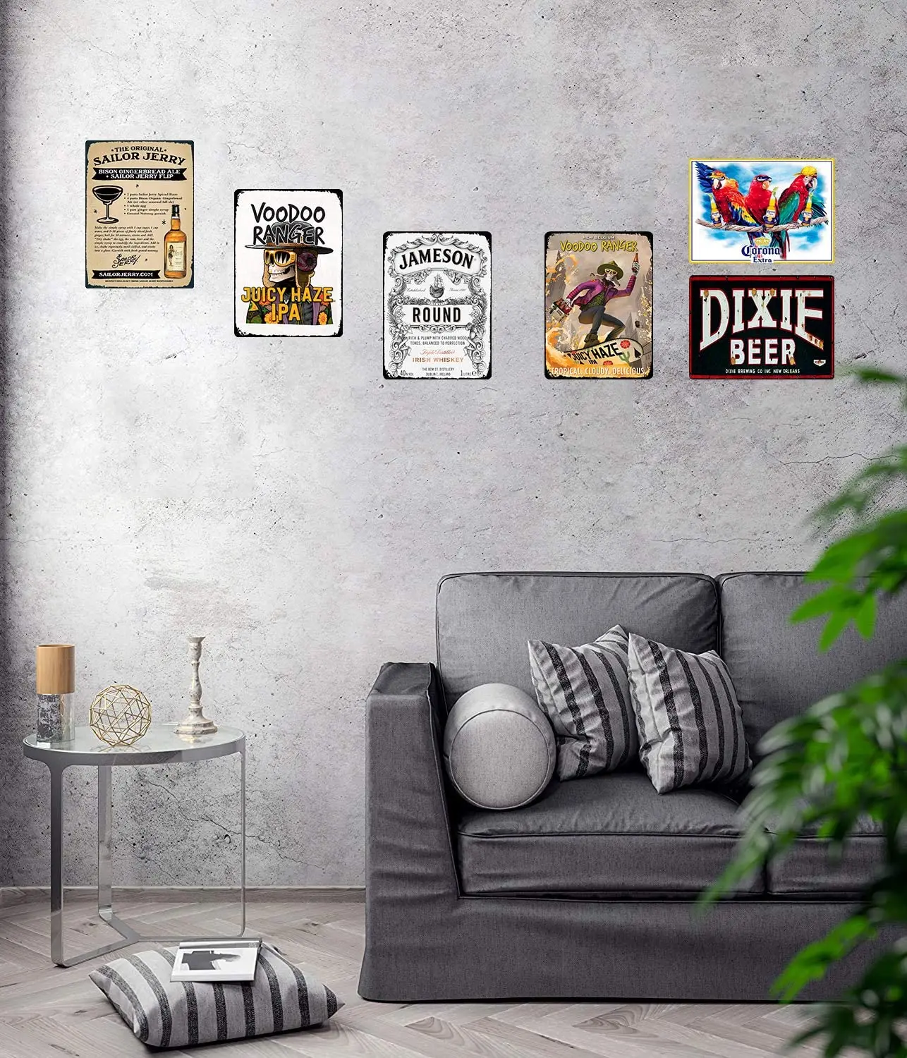 

Super durable New Belgium Voodoo Ranger Beer Metal Tin Sign Vintage Bar Cave Decoration Bar Beer Tin Sign 8x12 Inch