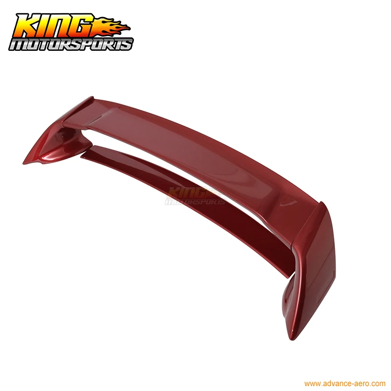 Спойлер для багажника подходит 2006-2011 Civic Mugen style окрашенный Match # YR557P Habanero Red Pearl США