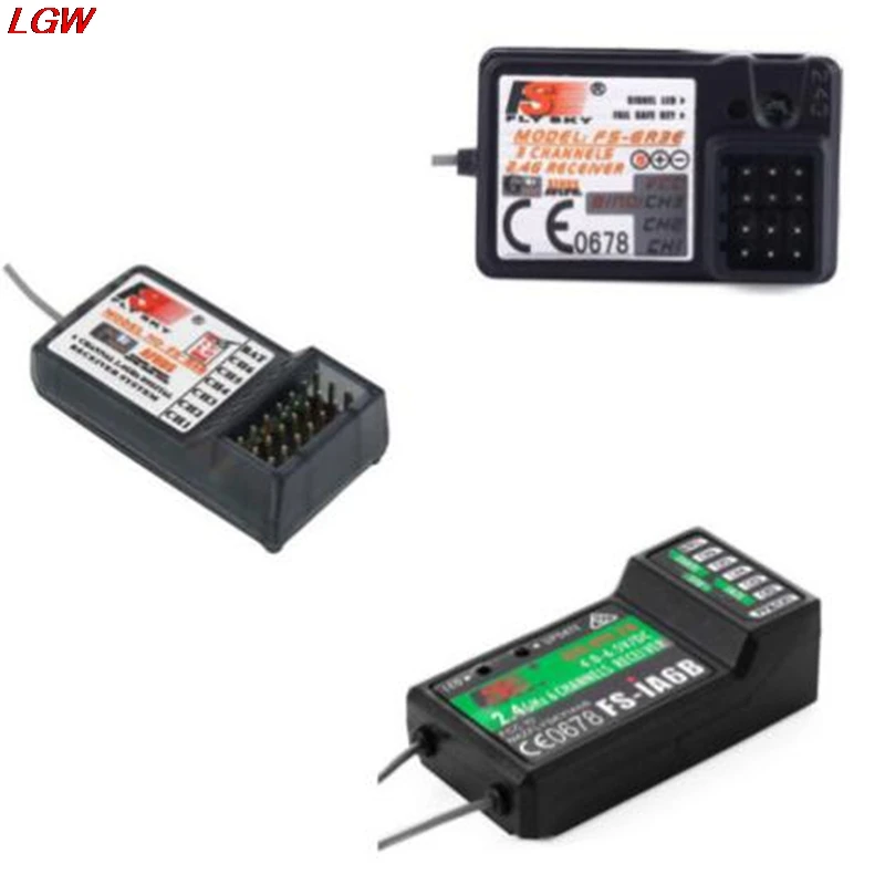 2.4G Flysky FS-iA6B/FS-R6B/FS-GR3E 3/6Ch Receiver PPM Output，Flysky RC CAR L2KO |