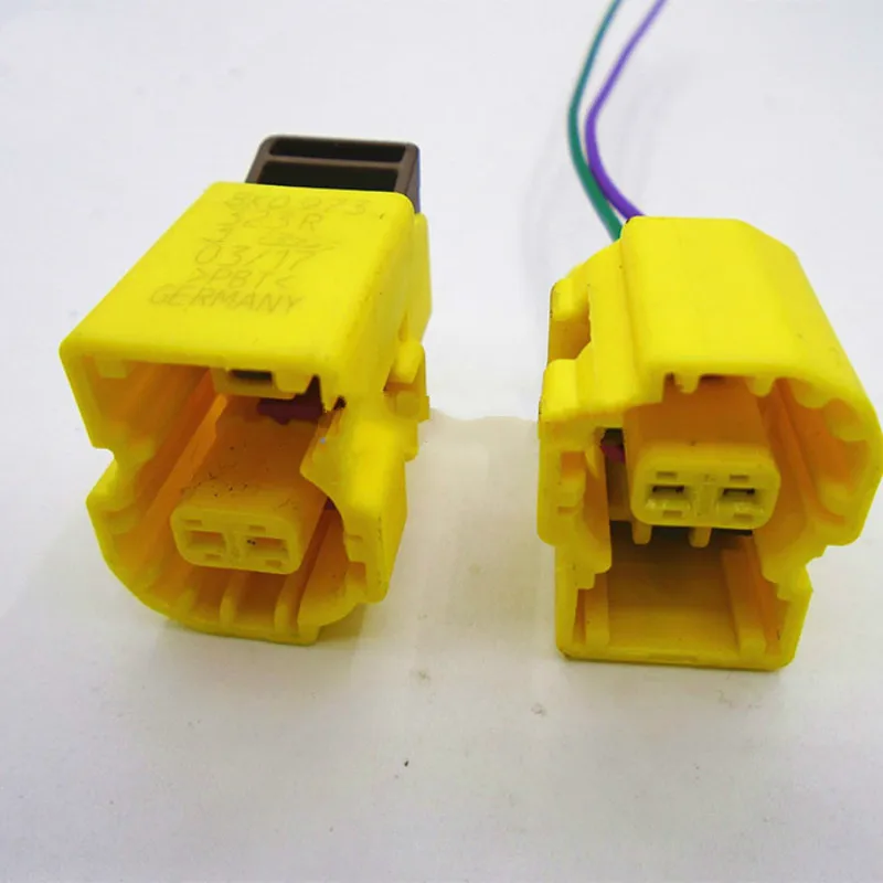 Разъем цепи датчика аварии автомобиля с проводом для Audi A5 A4L Q3 Q5 OEM NO 8K0 973 323 R|Кабели