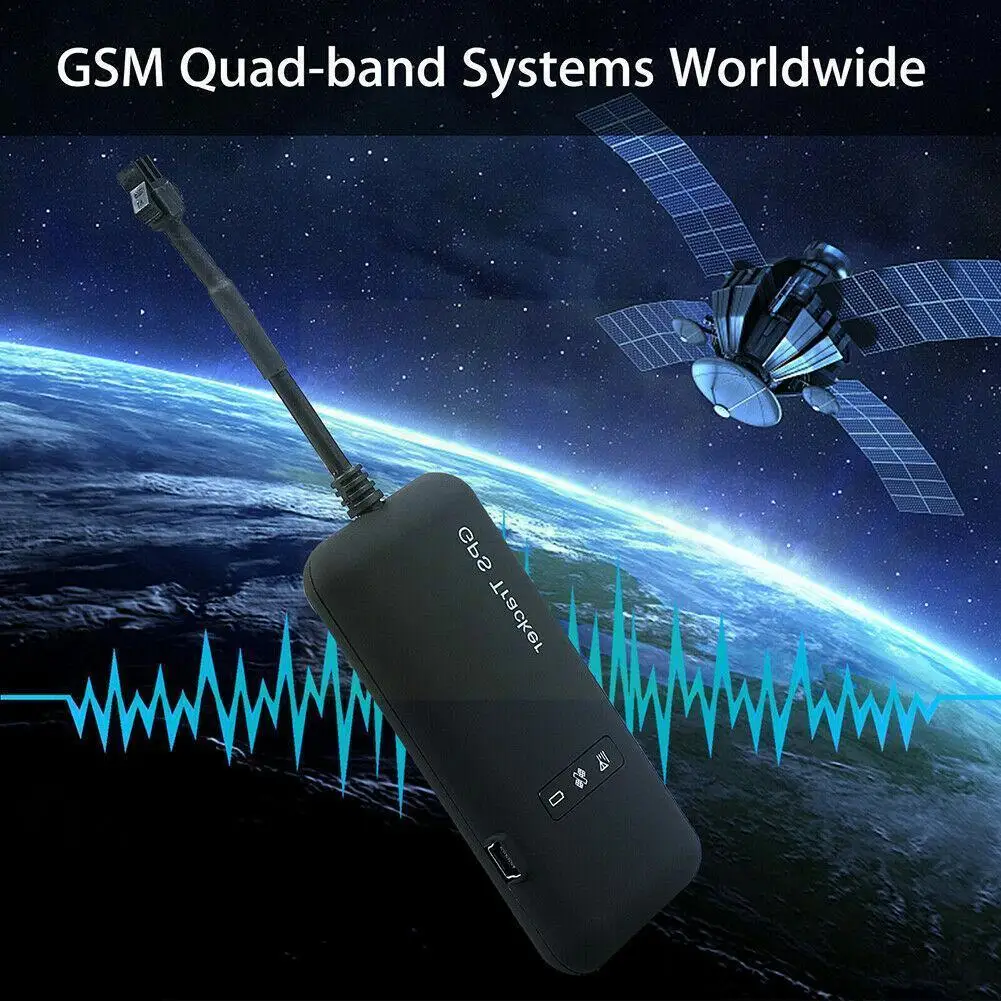 

GT02 Mini Car GPS Tracker tk110 Real Time GSM GPRS Time Location Locator Locator Google Device Link Tracking GPS Vehicle Re H6I9