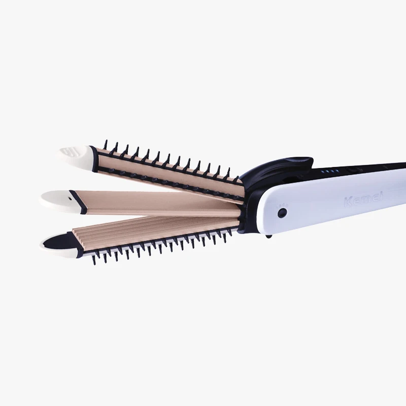 

Multifunctional Corn Hair Curler 3 In 1 Thermostatic Straightener Electric Styling Tools Professional Straight Curling Iron 40D