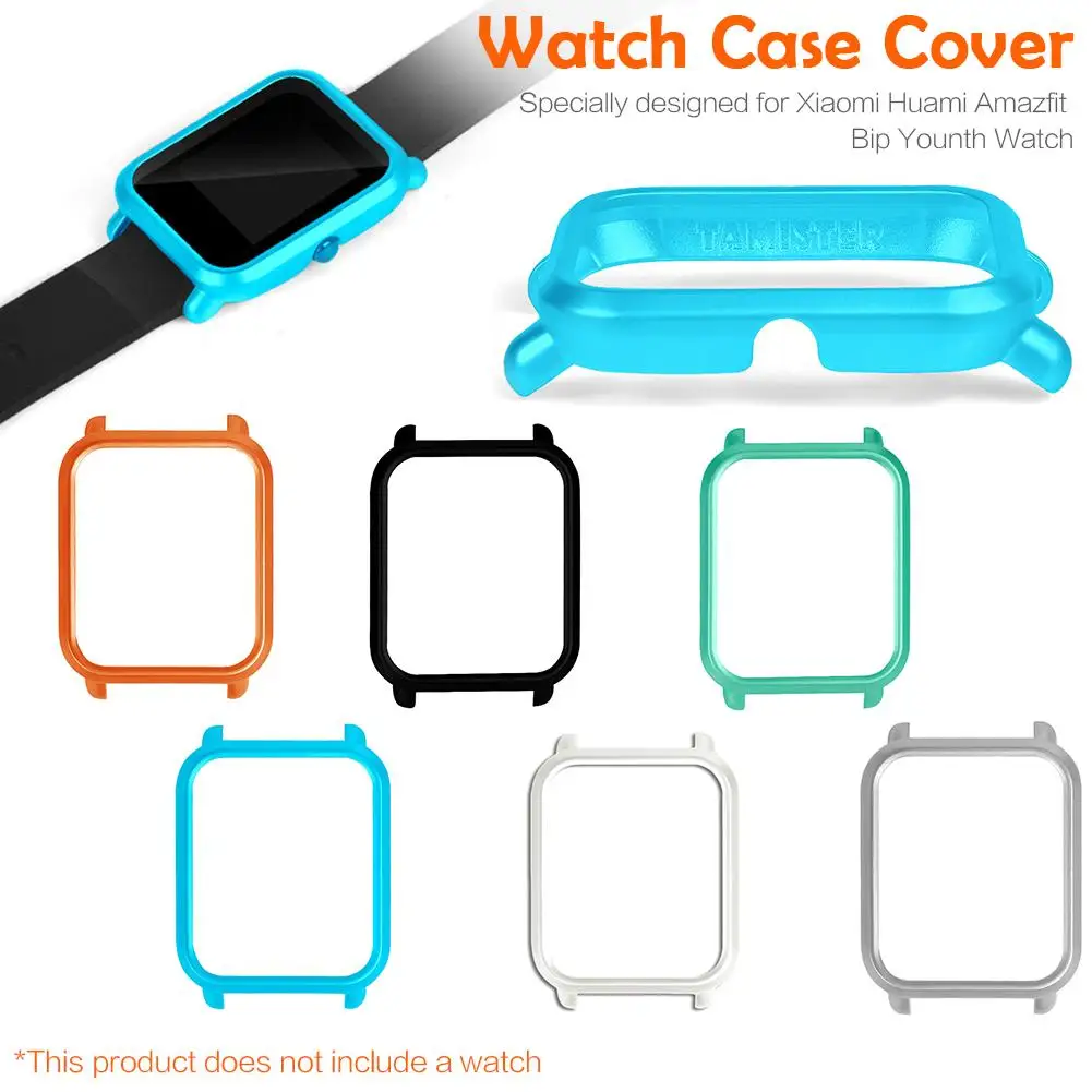 Защитный чехол умных часов тонкая красочная Рамка PC для Huami Amazfit Bip Youth Watch |