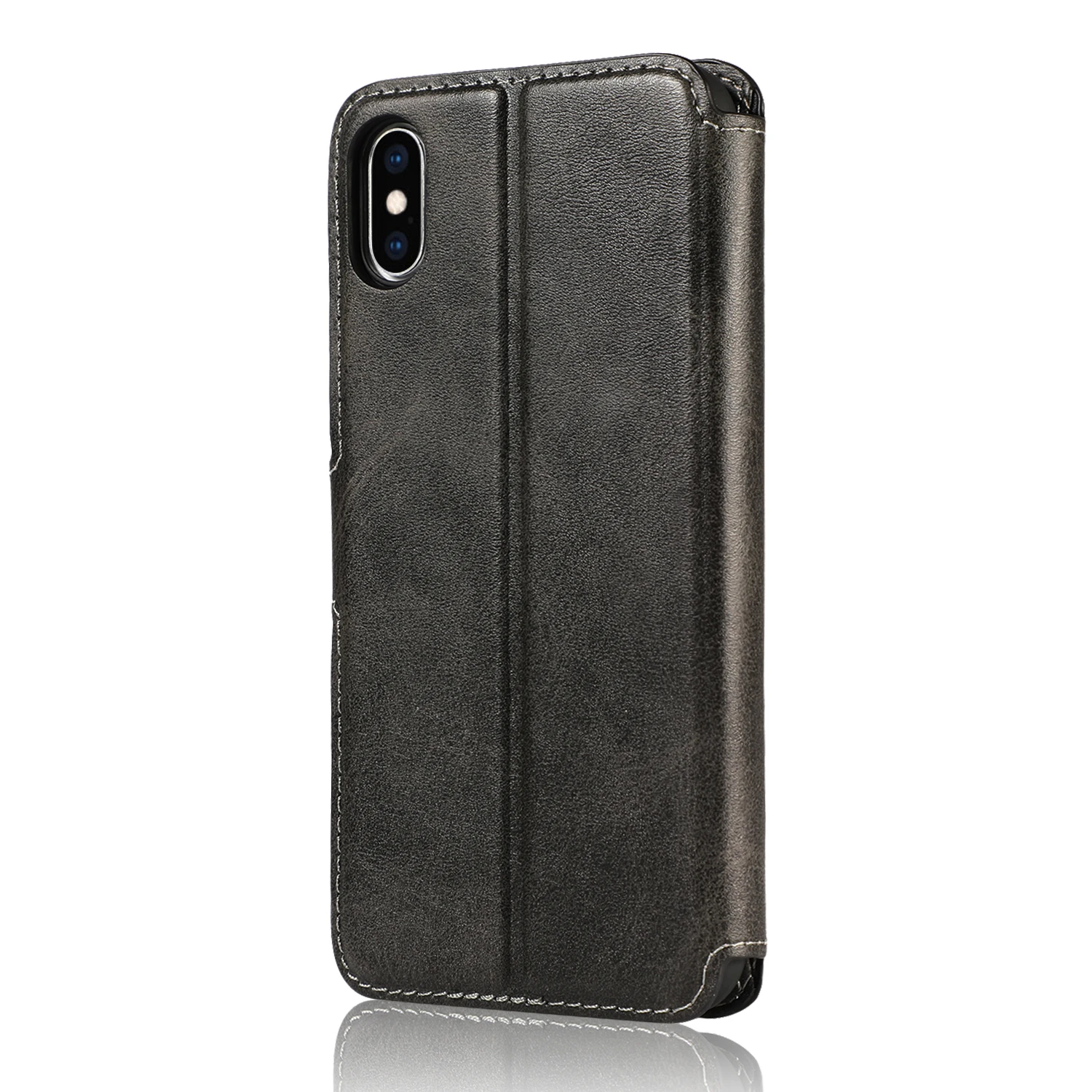 Для iPhone XR XS MAX 8 Plus 7Plus 8 7 6Plus 6S 6 5s 5 Чехол Флип кошелек ТПУ кожа мягкий чехол