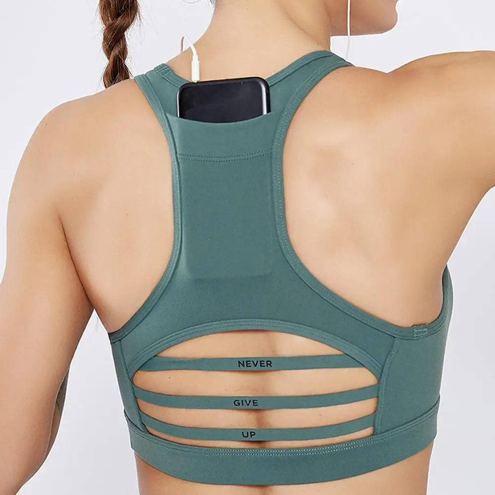 

Women Push Up Wireless Bra Top Women Shock-Proof Sports Bralette Underwear Lingerie Full Cup Soutien Gorge femme Dropship #