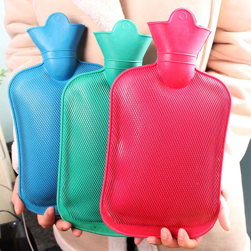 

Hot Water Bottle Rubber High Density Winter Hand Warmer Portable Thick Girls Pocket Feet Hot Water Bag Safe Winter Warm Supplies