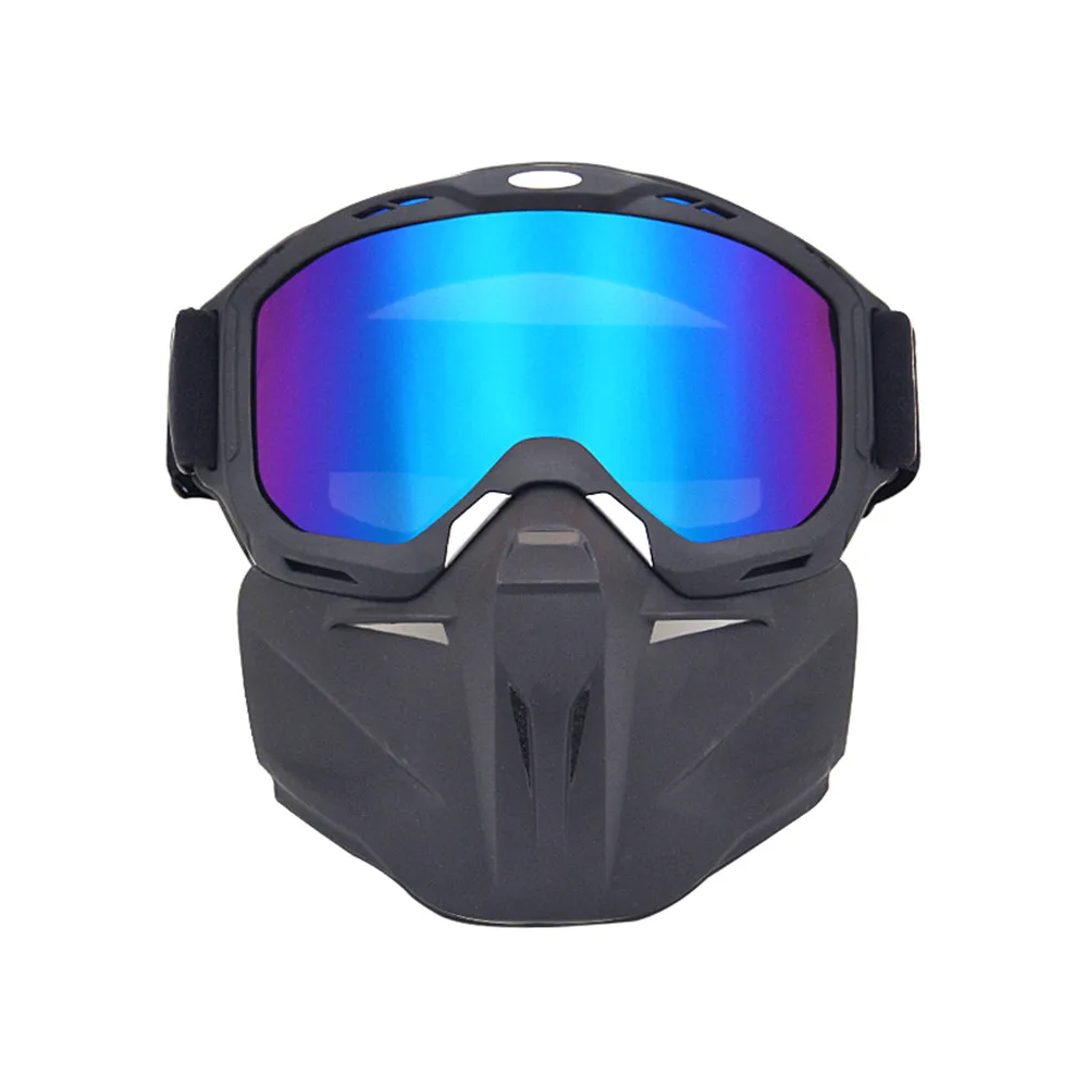 Съемная маска для мотоциклетных очков HD Vision из ТПУ с защитой от раздражения без