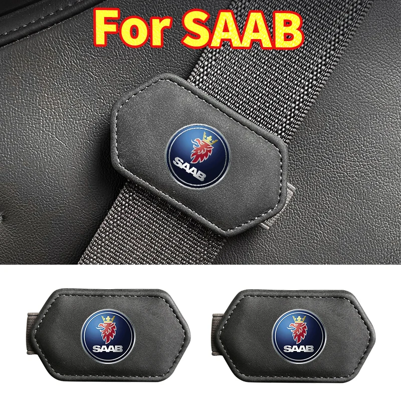 Регулируемый держатель для позиционирования ремня безопасности автомобильного сиденья для SAAB Scania Emblem 93 9-3 900 9000 Sonett 9-7 Aero 600 Turbo.