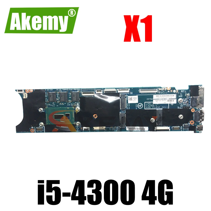 

Thinkpad is suitable for X1 Carbon 2nd Gen i5-4300 4G notebook motherboard. FRU 00UP975 00HN777 00HN765 04X5588 04X6405 00UP976