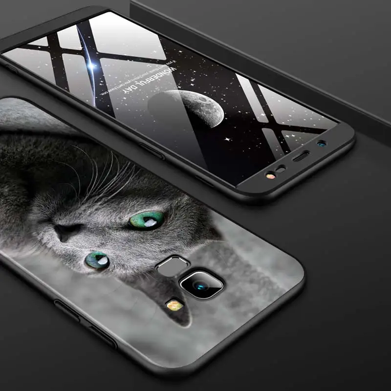 

Cute Pet Cats And Dog For Samsung Galaxy j2 3 4 5 6 7 8 730 530 330 2016/2017/2018Star Plus Prime Core Duo Black Phone Case
