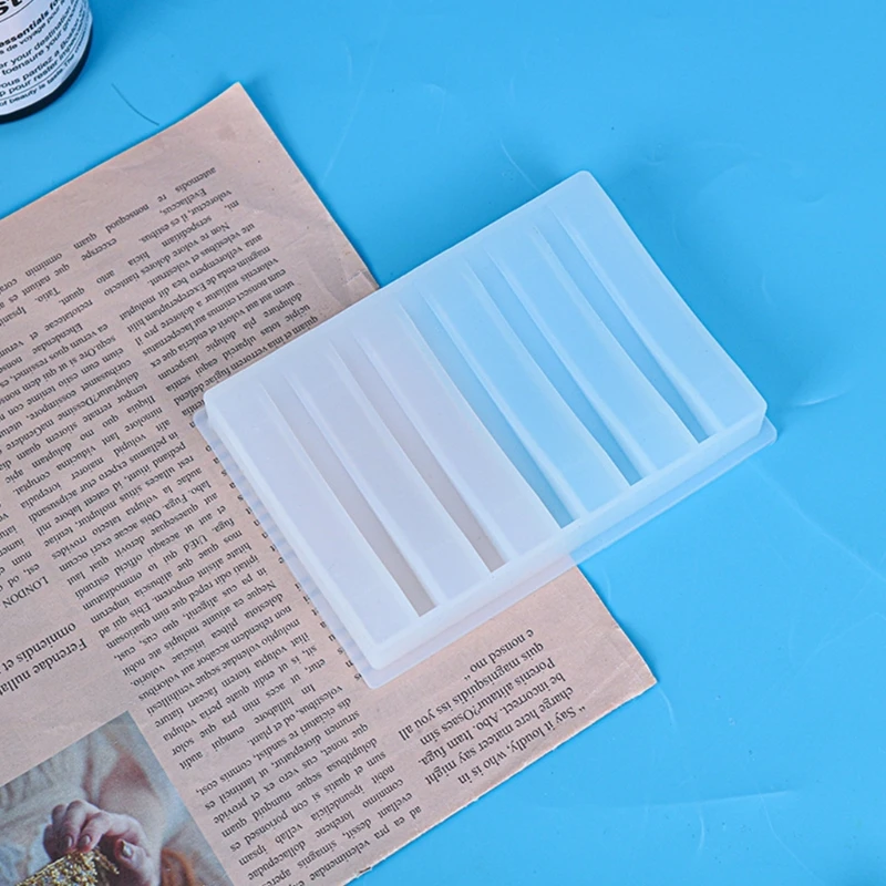 

69HB Handmade Soap Box Epoxy Resin Mold Soap Dish Tray Holder Casting Silicone Mould DIY Crafts Home Decorations Making Tools